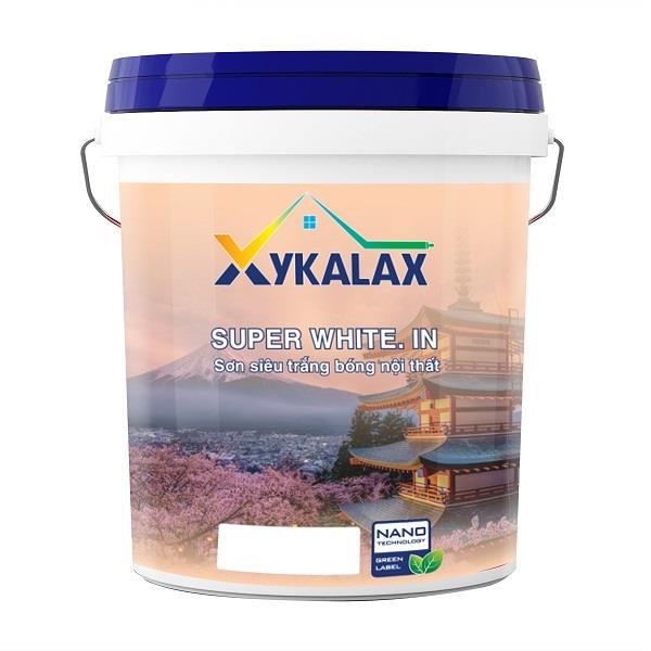 X11 - XYKALAX SUPER WHITE IN. - Sơn siêu trắng bóng nội thất 18L